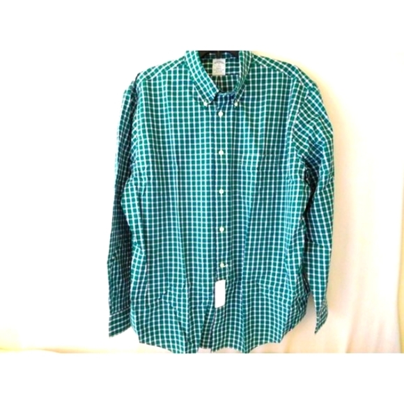 Original Penguin Men Mini Plaid Long Sleeve Shirt Extra tExtra Large 2XL New - Picture 2 of 8